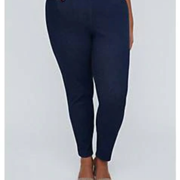 Catherines flat front essential pants.Slim leg - Picture 2 of 16